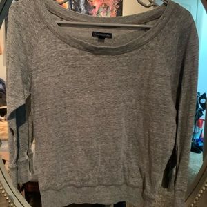 American Eagle Grey Light Sweater